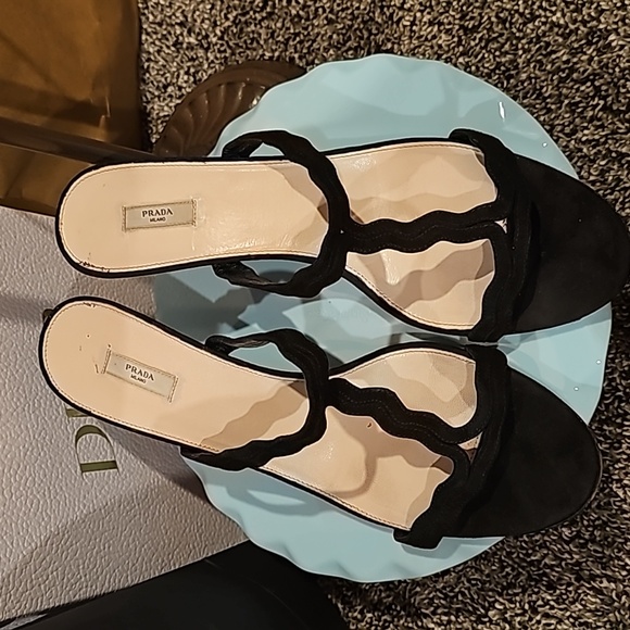 PRADA Strappy Sandal Heels - Size 41 - Picture 2 of 5